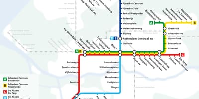 Hāgas metro karte